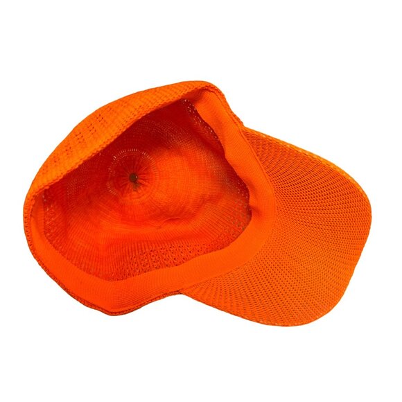 Neon Orange Mesh Trucker Hat For Outdoor Adventures & Fun C61 - Picture 2 of 4